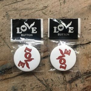 LOVE pins